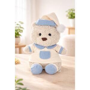 Bartholomew Bear Junior clothes outfits - Blue Loungewear Set[BXYC-11-6IN]